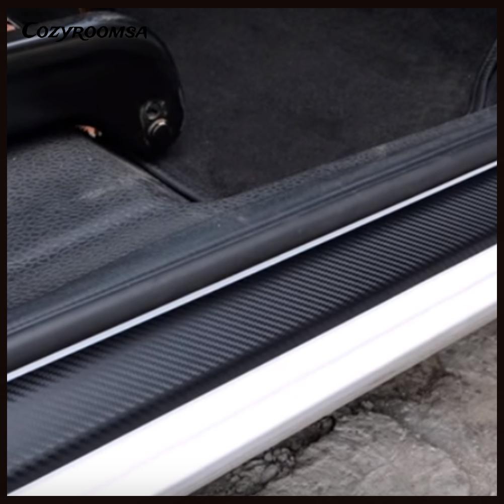 Miếng Dán Sợi Carbon Chống Trầy Cho Cửa Xe Ô Tô Tiện Dụng