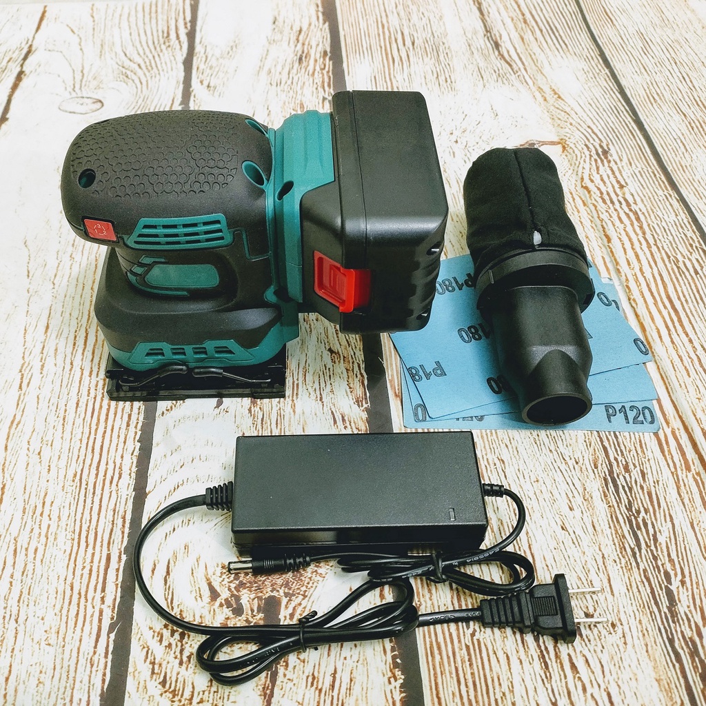 SV Máy chà nhám rung mặt vuông động cơ không chổi than dùng pin 18V - 21V