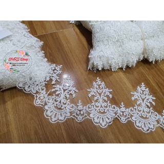 REN ĐĂNG GÂN CAO CẤP CAO 15cm (Dùng may váy đầm công chúa, đầm thời trang, ren trang trí)
