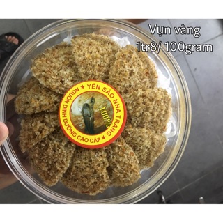 Vụn yến sạch - vụn hồng yến lẫn huyết yến đã làm sạch - Yến sào Nha Trang - 100g