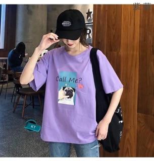 Áo phông cún Call me KTH0919