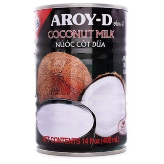 Nước cốt dừa Thái Lan Aroy-D 165 ml/400 ml (Date 2028)