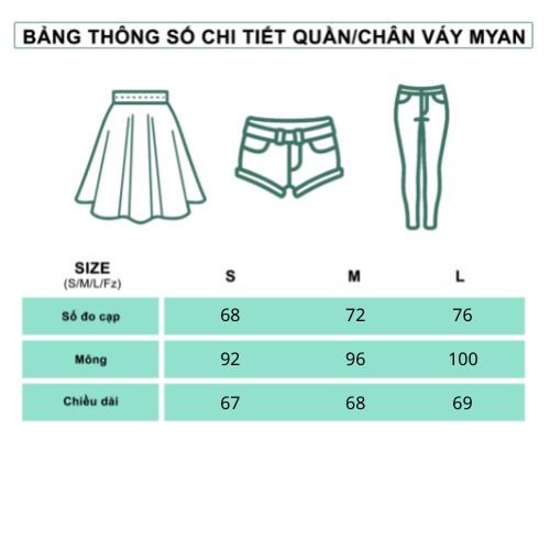 Chân Váy Bút Chì MYAN Thiết Kế Vạt Chéo 4 Khuy (Đen, Nâu) MYAN - Vvn032213