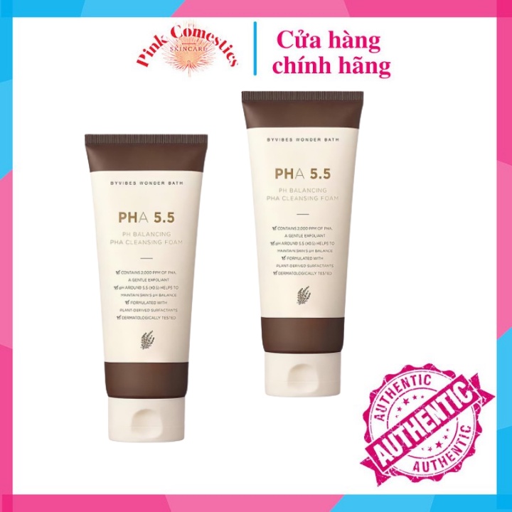 Sữa Rửa Mặt PHA 5.5 Byvibes Wonder Bath 150ml