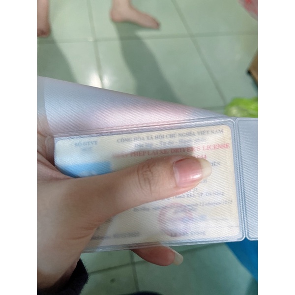 Combo 10 Túi đựng thẻ căn cước công dân, bằng lái xe, ATM, Card visit, CMND