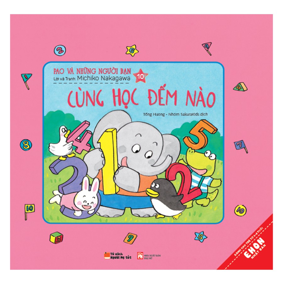 Sách combo Ehon Pao và những người bạn (tập 6-10)