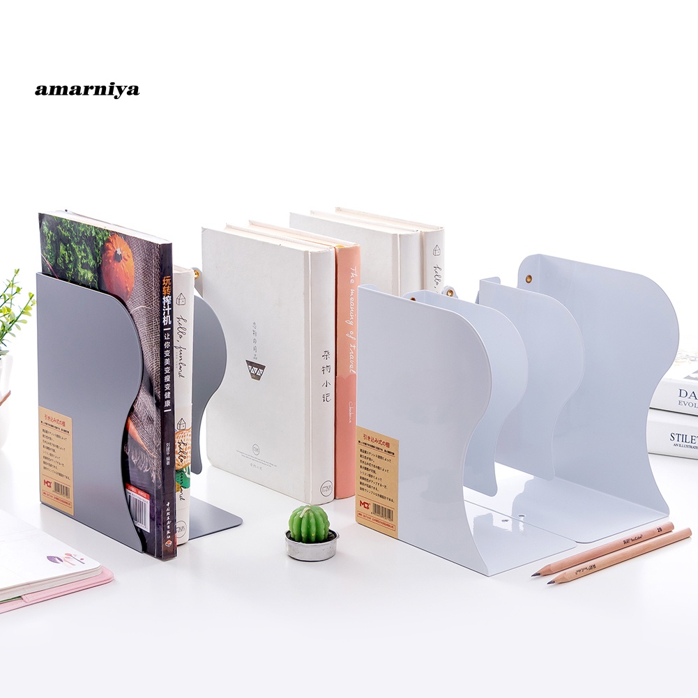 Giá Đỡ Sách Bằng Kim Loại Có Thể Gấp Gọn Tiện Dụng