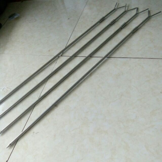 Chống Câu INOX Xoay Rút 1m5