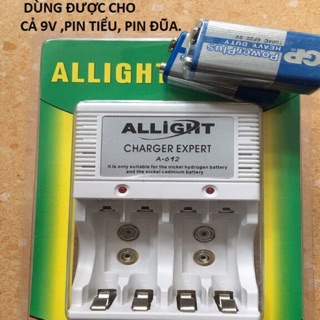 Sạc Pin Tiểu - Sạc Pin 9V - Sạc Pin - Sạc Đa Năng.