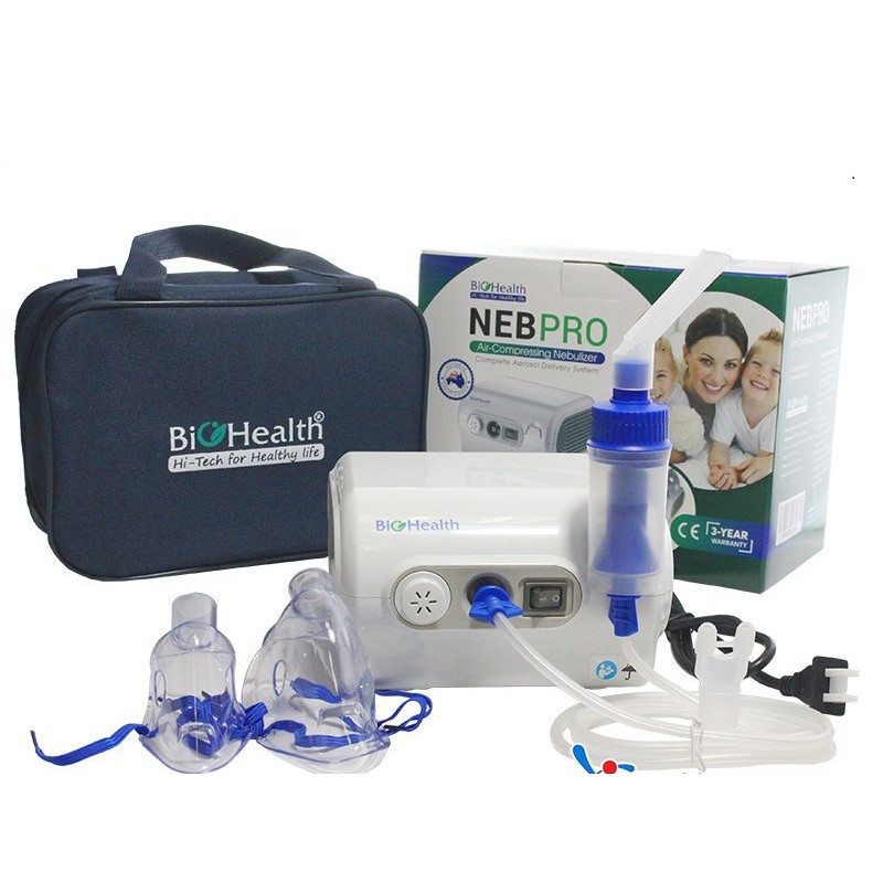 MÁY XÔNG MŨI HỌNG BIOHEALTH NEB PRO nhập khẩu