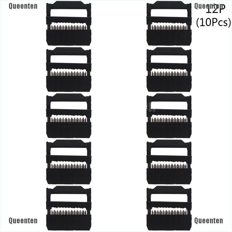 ★Set 10 Đầu Nối Dây Cáp 6 / 8 / 10 / 12 / 14-50Pin IDC 2.54mm