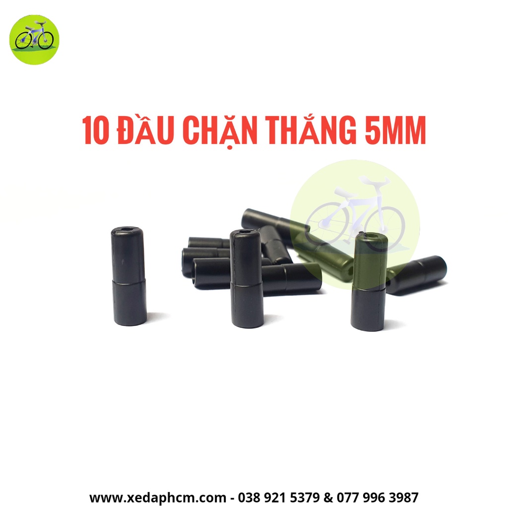 Đầu chặn dây thắng dây đề xe đạp chì bấm đầu cáp gọng mặt trăng càng thắng V