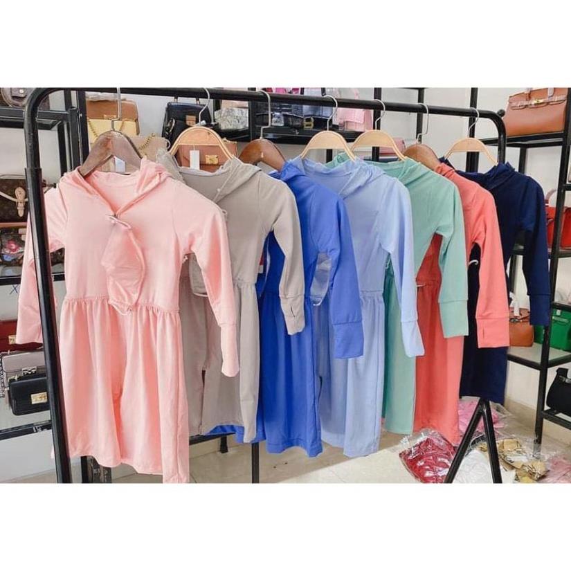 Áo chống nắng cho BÉ, Áo chống nắng toàn thân cho BÉ vải thông hơi làm mát  - Zun Shop
