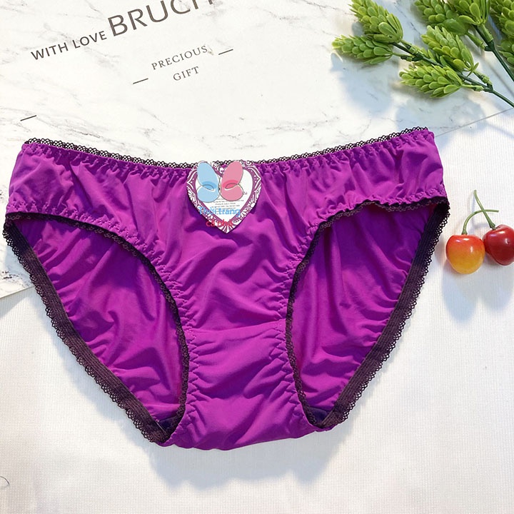 QLHug008 QUẦN LÓT THUN LẠNH VIỀN REN HÀNG VIỆT NAM