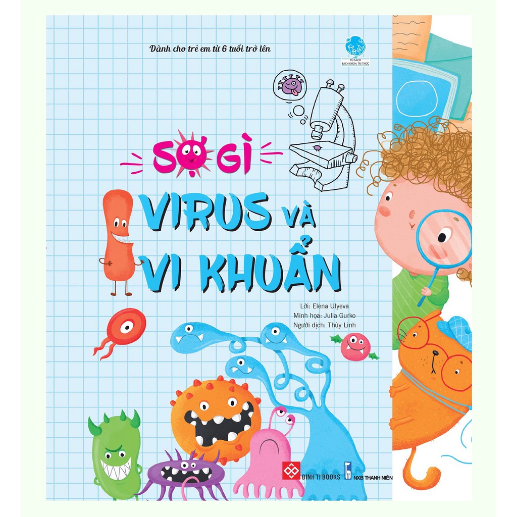 Sách - Sợ Gì Virus Và Vi Khuẩn