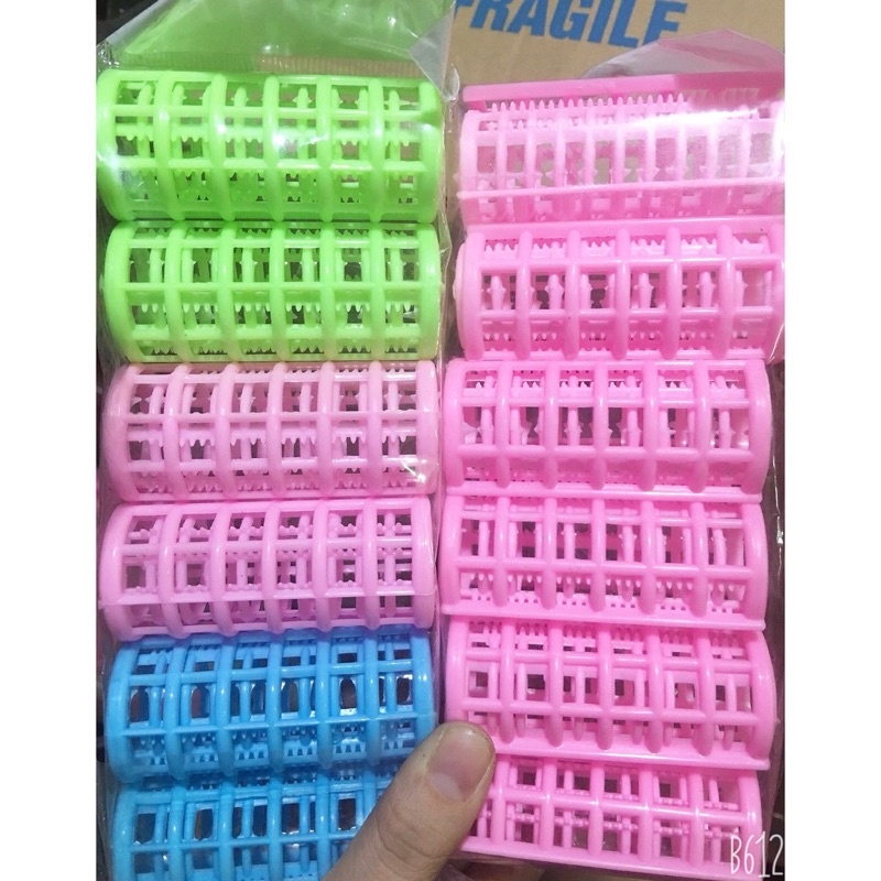 Lô Cuốn Tóc Mái Bằng Nhựa Dễ Sử Dụng (1 Cái)