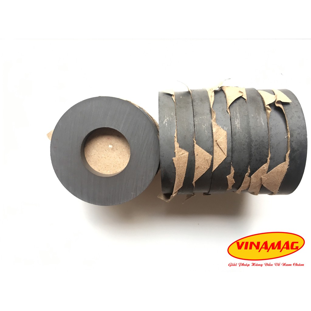 Nam châm loa 70x32x10mm, nam châm đen