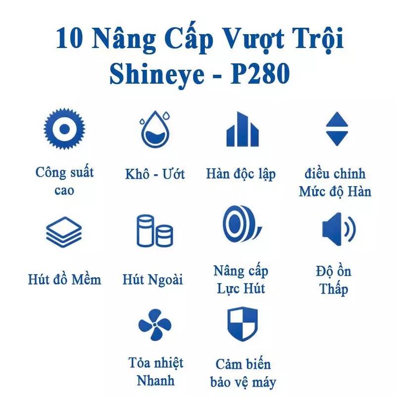 Máy Hút Chân Không Thực Phẩm Không Kén Túi P280 hút tự động các loại túi- Phiên Bản Mới 2021