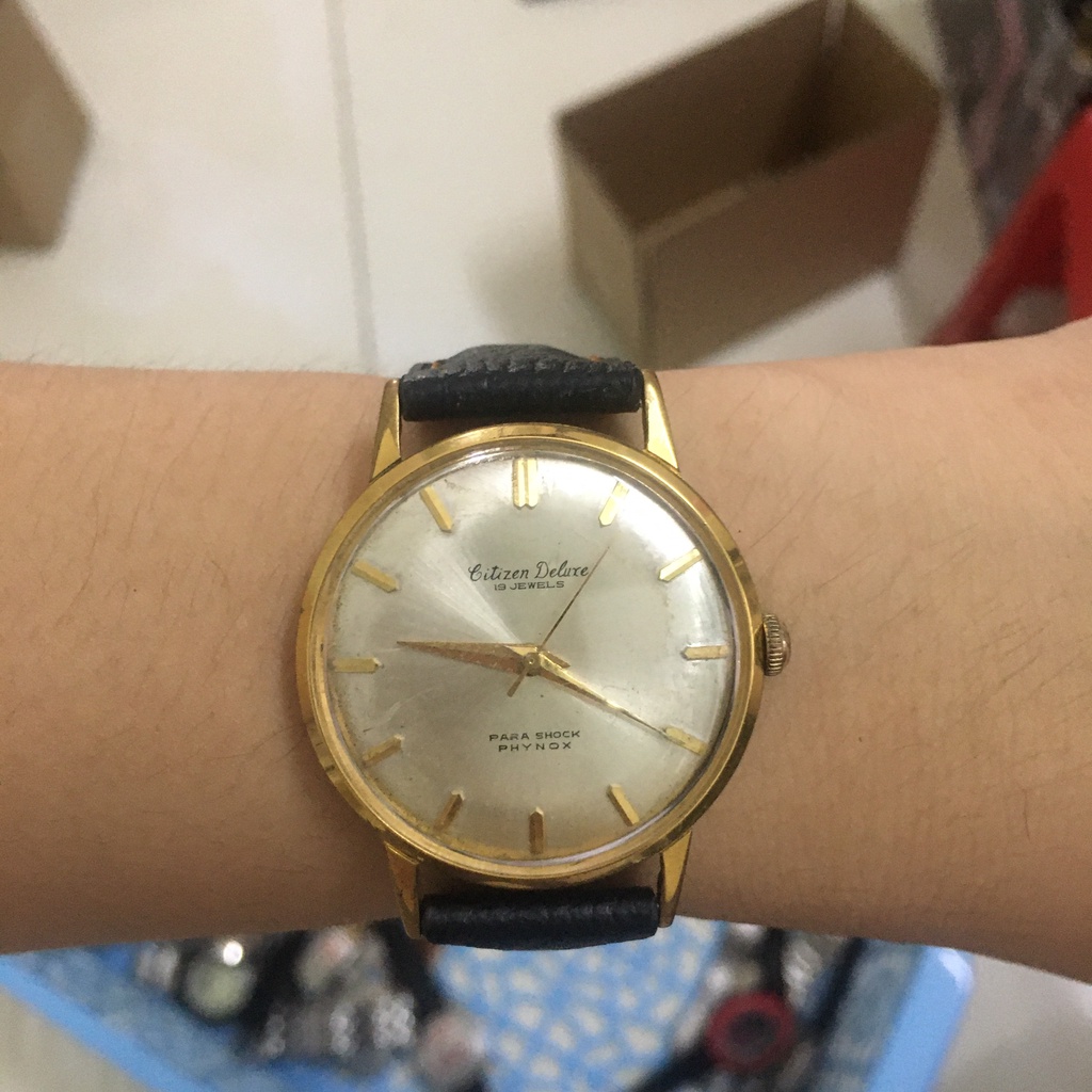 Đồng hồ nam thương hiệu Citizen Deluxe máy cơ tự động hàng si Nhật chính hãng