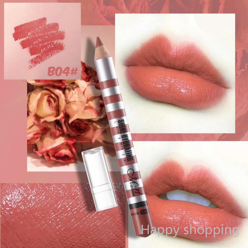 (Hàng Mới Về) Son Môi Kiêm Bút Kẻ Viền Môi Dưỡng Ẩm Vỏ | BigBuy360 - bigbuy360.vn