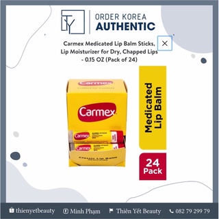 Son thỏi dưỡng môi căng mọng và mịn màng Carmex Lip Ba