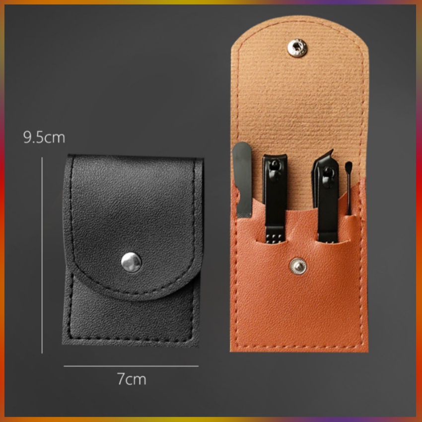 Bộ Bấm Móng Tay M01 4in1 Bằng Thép Không Gỉ - Bộ Tỉa Cắt Móng Tay Cao Cấp
