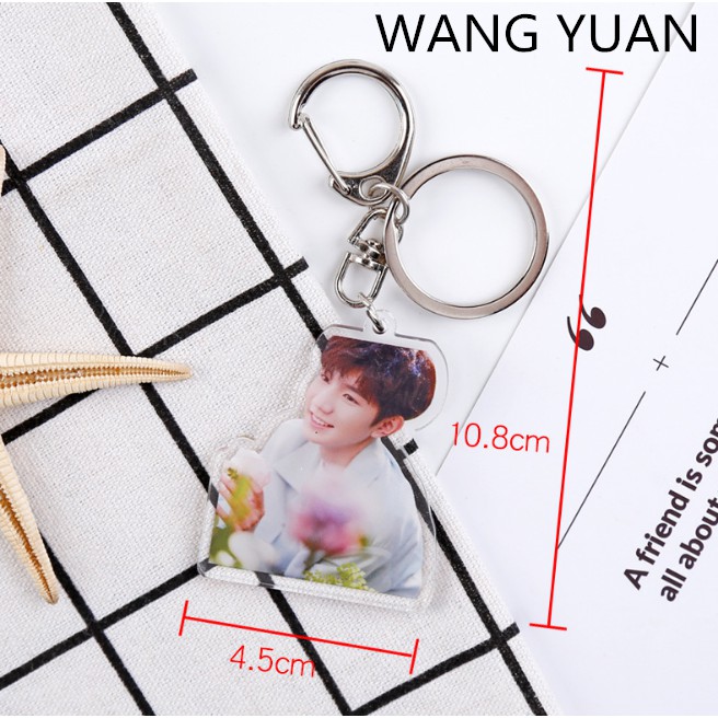 Móc khóa phong cách nhóm nhạc TFBoys