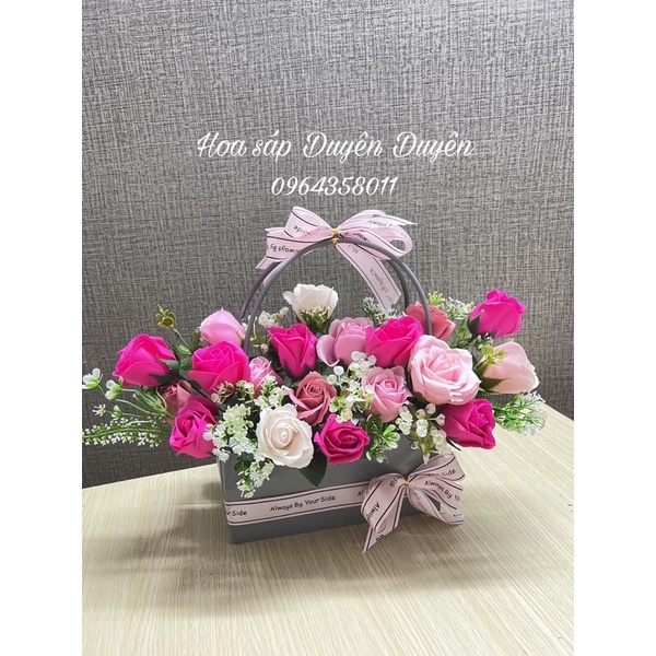 Giỏ hoa khai trương - hoa chúc nừng