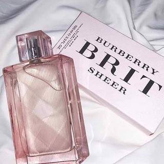 🐻 Nước Hoa Burberry Brit Sheer EDT - 𝐇𝐞𝐫 𝐅𝐫𝐚𝐠𝐫𝐚𝐧𝐜𝐞 -