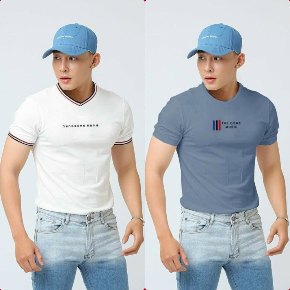 Áo Thun Nam 🔥FREESHIP 50k🔥Áo Phông Cổ Tròn Trơn Màu Chất Cotton Xịn Dày, Mịn, Thoáng Mát (Mẫu mới 2021) Xịn