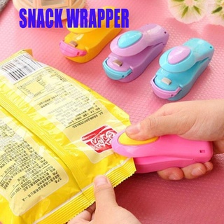 One-button operation of hand-held sealing machine / mini portable food bag sealing