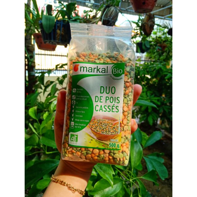 Đậu hà lan hữu cơ tách lẻ 45k/100g