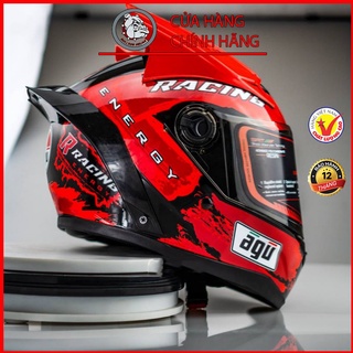 Mũ bảo hiểm fullface agu - m136
