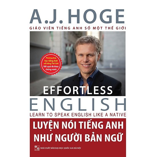 Sách - Combo Bộ 4 Cuốn Effortless English - Học Tiếng Anh Như Người Bản Ngữ Cùng Aj Ho