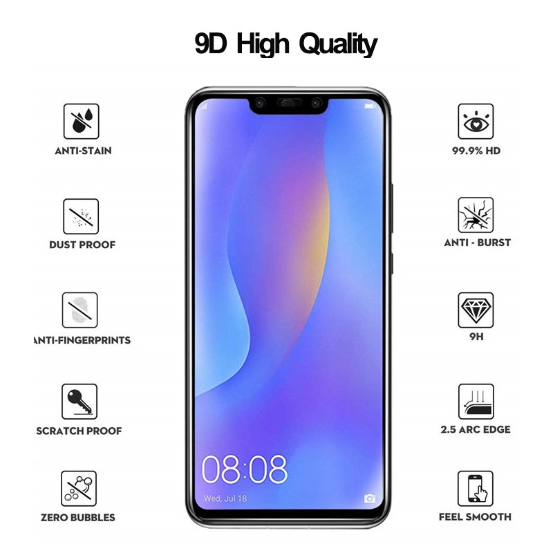 Tempered Glass Camera Protector For Huawei Nova 3i 7i 5t 4e 4 3i 3 2 Lite Y9S Y6S Y7P