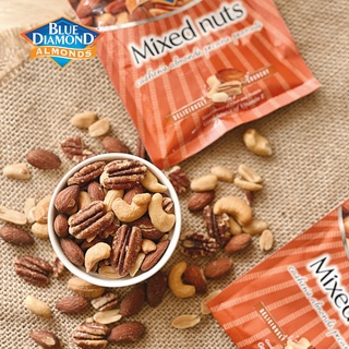 Hỗn hợp hạt rang BLUE DIAMOND - Mixed Nuts - Túi 30g