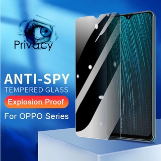 Kính Cường Lực Chống Nhìn Trộm Cho OPPO Reno 7 5 6 6Z 4 3 OPPO A76 A15 A15S A16 A16K A93 A94 A95 A92 A52 A72 A5S A3S A54 A55 A74 A12 A12E A5 A9 2020 F9 Pro F9 2020