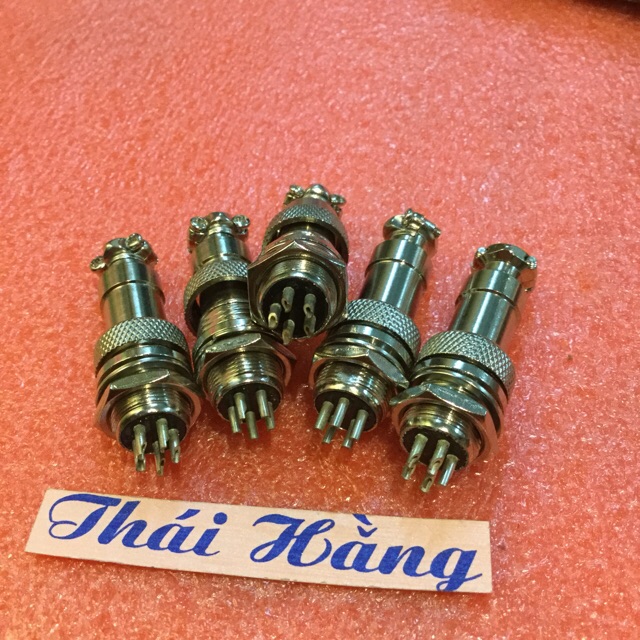 Jack sắt M12GX12 đực cái 5 P(5 chiếc)