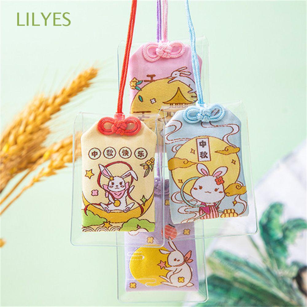 Lilyes Omamori Móc Khóa Cầu Nguyện Tài Lộc Trong Suốt An Toàn Cho Sức Khỏe Tài Lộc