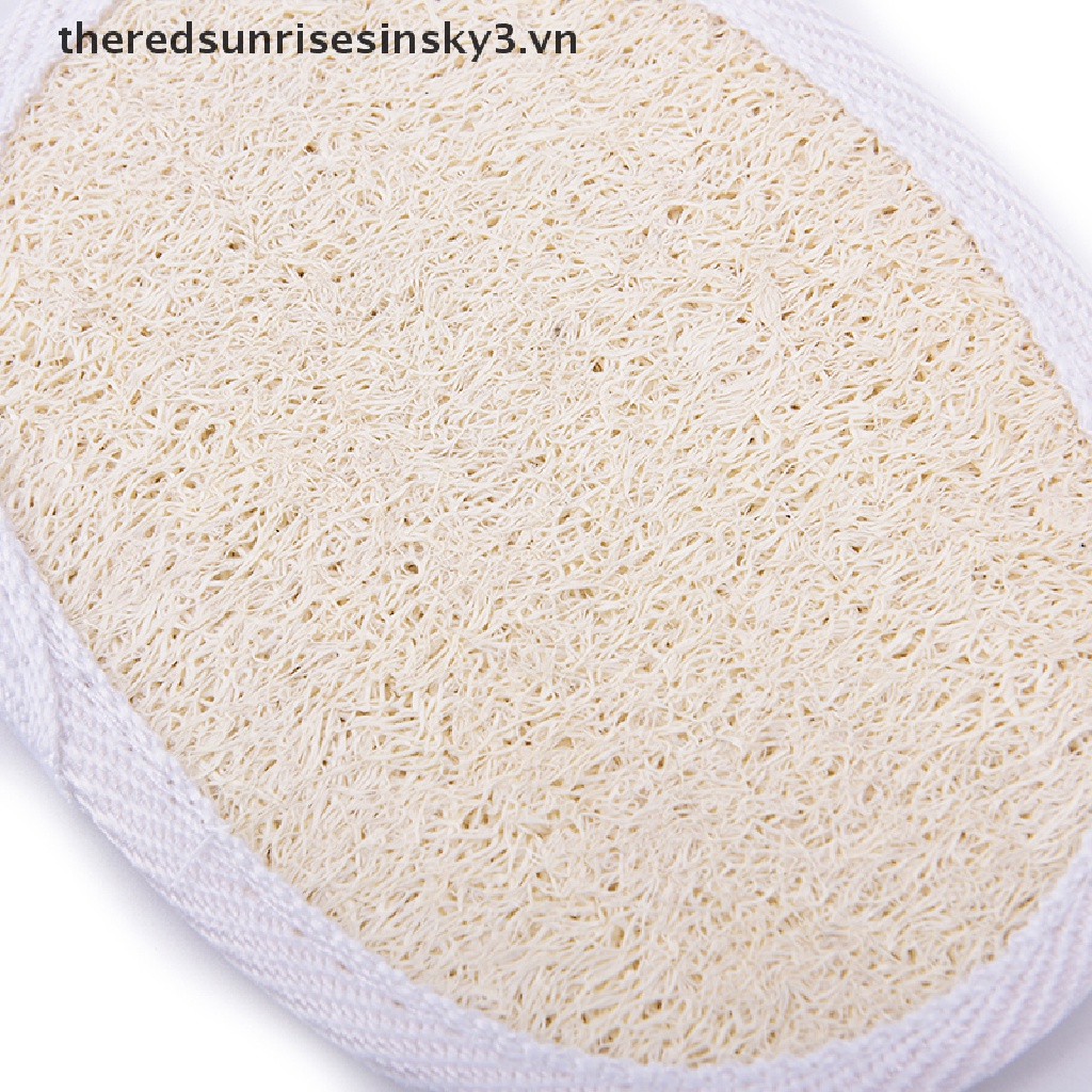 (Hàng Mới Về) Bông Tắm Sợi Cotton Tự Nhiên Tẩy Tế Bào Chết
