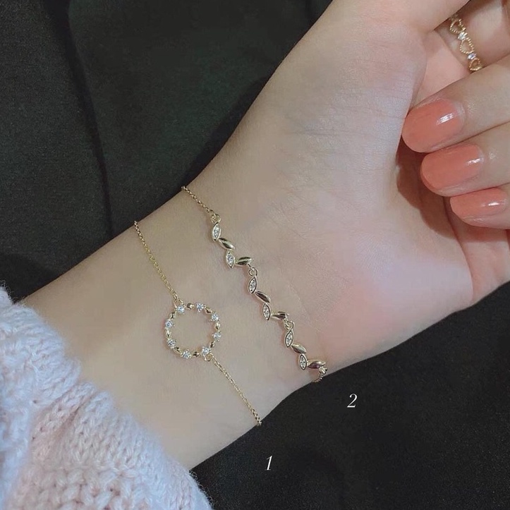 Lắc tay mềm kiểu mới . Chuẩn bạc