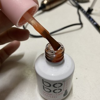 sơn gel bobo màu cam thạch