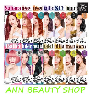 THUỐC NHUỘM TÓC MISE EN SCENE Hello Bubble Foam Color