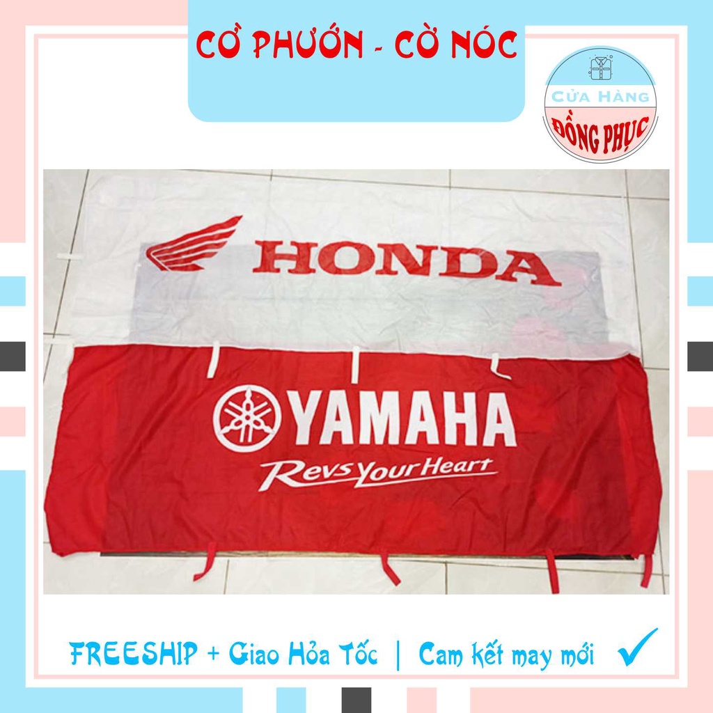 CỜ PHƯỚN & CỜ NÓC & CỜ ROADSHOW CỦA CỬA HÀNG HONDA - YAMAHA - SUZUKI - SYM - PIAGGIO ... , Gía sỉ!