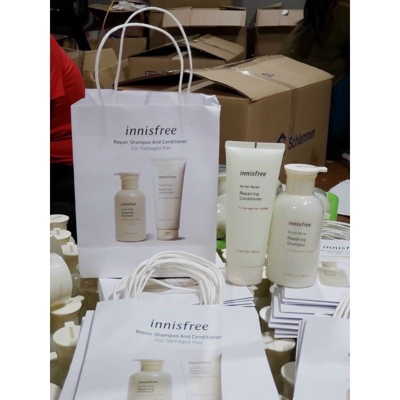 set dầu gội innissfree