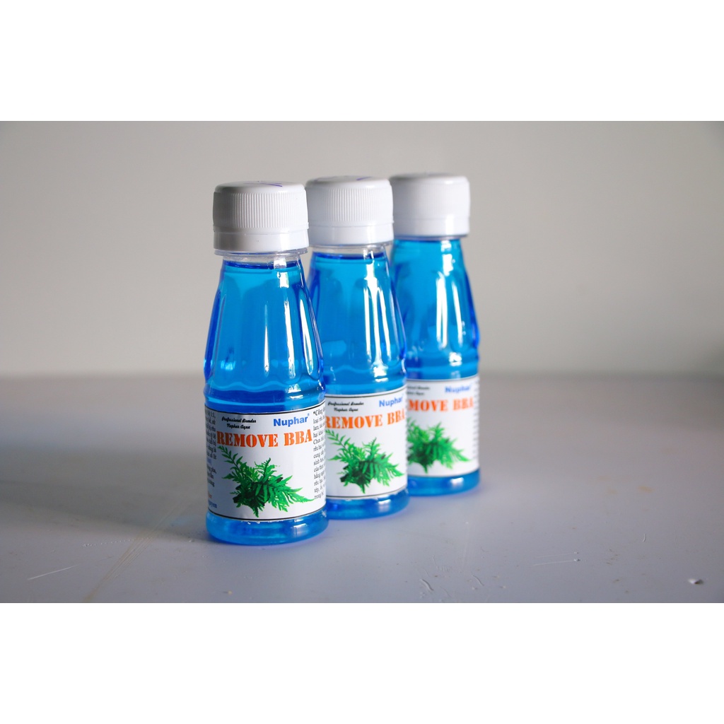 DIỆT RÊU HẠI Chùm Đen, Rêu Sừng Hưu, Tảo Nâu Hại Trong HỒ THUỶ SINH - NUPHAR - REMOVE BBA