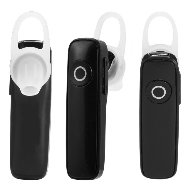 Tai nghe Bluetooth M1654 nghe nhạc có micro đàm thoại (đen bóng - trắng bóng)