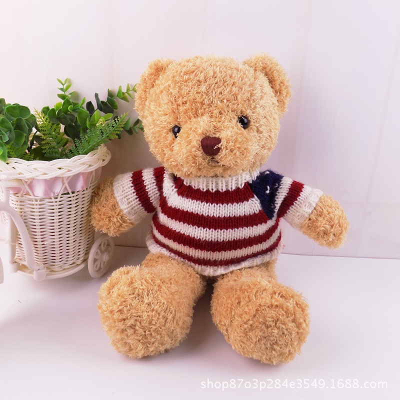 Thú Nhồi Bông Hình Gấu Teddy Phong Cách vintage