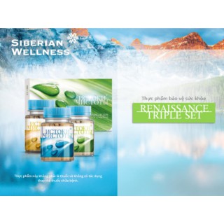 BỘ 3 THANH LỌC TẾ BÀO SIBERIAN HEALTH RENAISSANCE TRIPLE SET