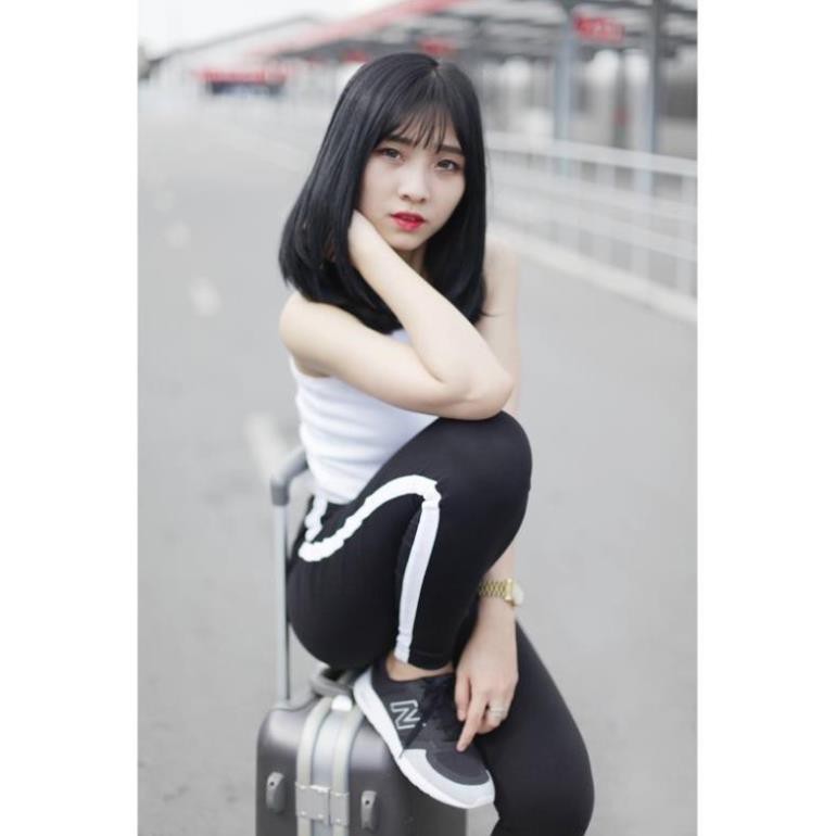 Quần legging Phối sọc, Quần legging sọc trăng, số lượng ít | BigBuy360 - bigbuy360.vn